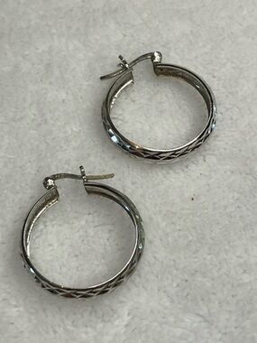 Sterling Silver Hoop Earrings